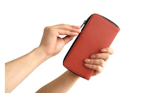 ＼年内発送／「千菱」&nbsp;ラウンド長財布&nbsp;/ブラウン&nbsp;M024