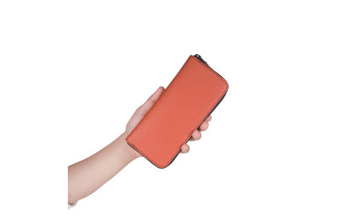 ＼年内発送／ラウンド長財布/&nbsp;ブラウン&nbsp;M025