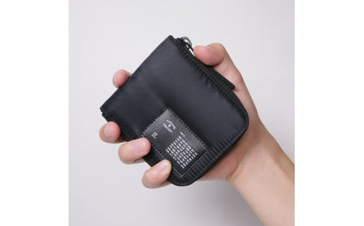 ＼年内発送／折財布&nbsp;/&nbsp;MA-1&nbsp;ブラック&nbsp;F023