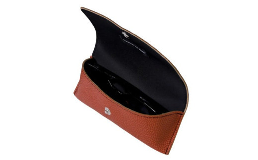 ＼年内発送／メガネケース/ ブラウン M090