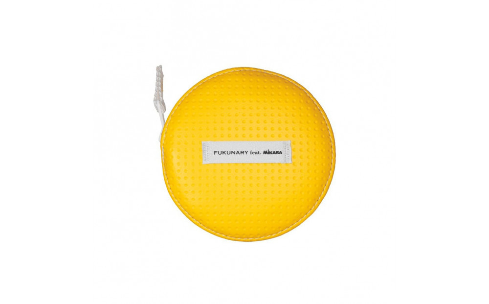 ＼年内発送／ラウンドコインケース/&nbsp;イエロー&nbsp;M047