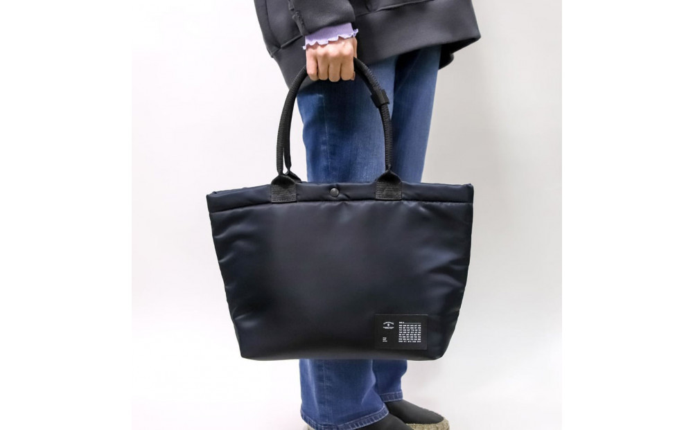 ＼年内発送／トートバッグMA-1/ブラック F031