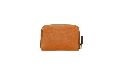 コインパース（ラウンド）栃木レザーWコガシ/淡茶&nbsp;L021