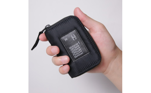 ＼年内発送／コインパースMA-1/ブラック&nbsp;F024