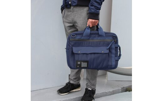 ＼年内発送／ビジネスバッグ (4WAY)MA-1/ネイビー F001