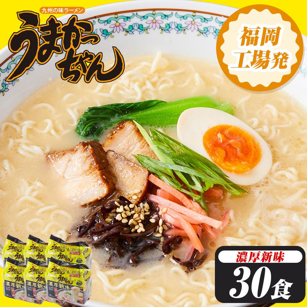 うまかっちゃん　＜濃厚新味＞　30食（5食入×6袋）豚骨ラーメン