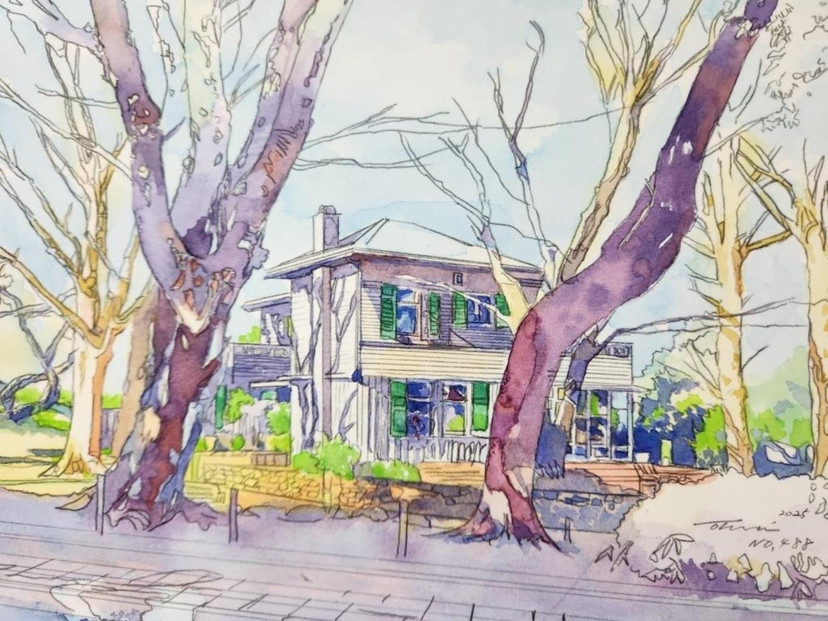 水彩画作品　No,488