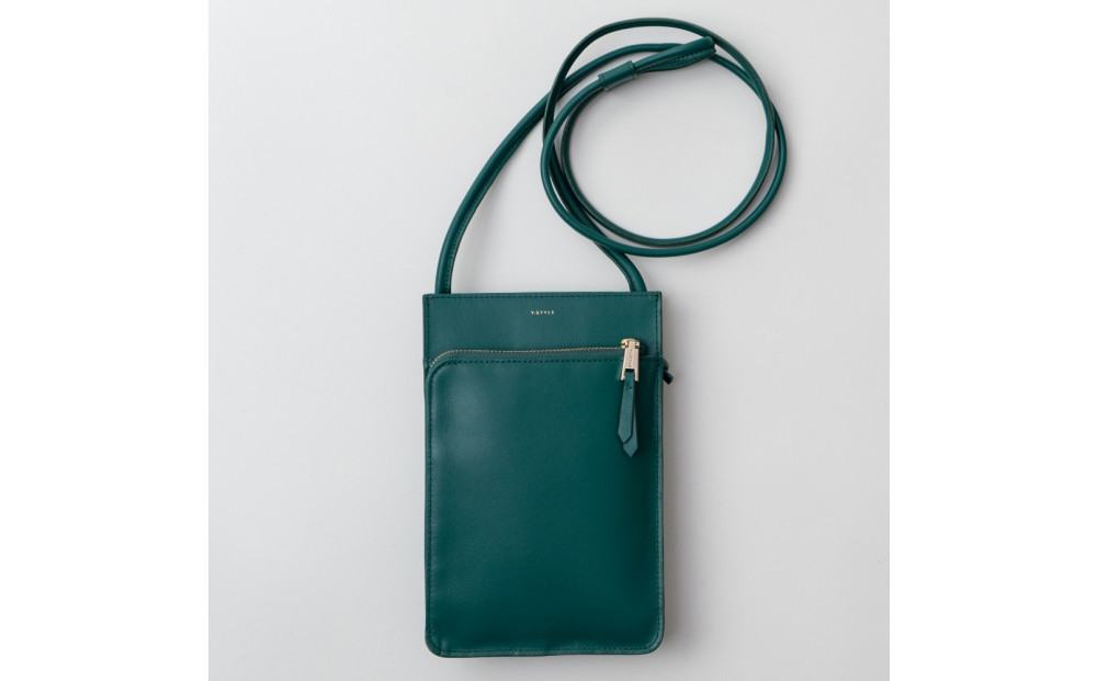 Y-STYLE 魔法の収納スマホショルダー【グリーン】