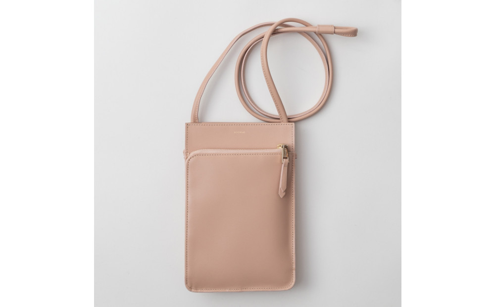 Y-STYLE 魔法の収納スマホショルダー【ベージュピンク】
