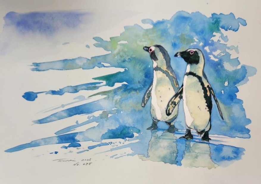 水彩画作品　No,485