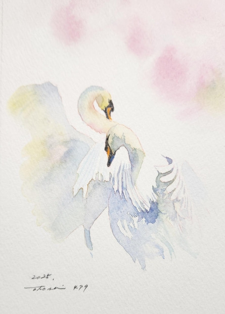 水彩画作品　No,479