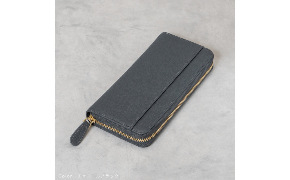 Y-STYLE&nbsp;魔法の収納ウォレット（LONG）【チャコールブラック】