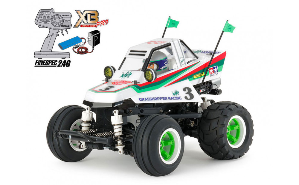 1/10RC&nbsp;XB&nbsp;コミカル&nbsp;グラスホッパー(WR-02CBシャーシ)