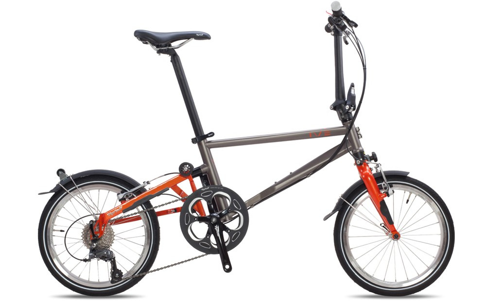 【Tyrell(タイレル)】IVE&nbsp;マシングレー&サンセットオレンジ【自転車&nbsp;折りたたみ式&nbsp;ミニベロ&nbsp;スポーツ&nbsp;ロードバイク&nbsp;スポーツサイクル&nbsp;通勤&nbsp;通学&nbsp;サイクリング&nbsp;変速付き&nbsp;香川県&nbsp;さぬき市】