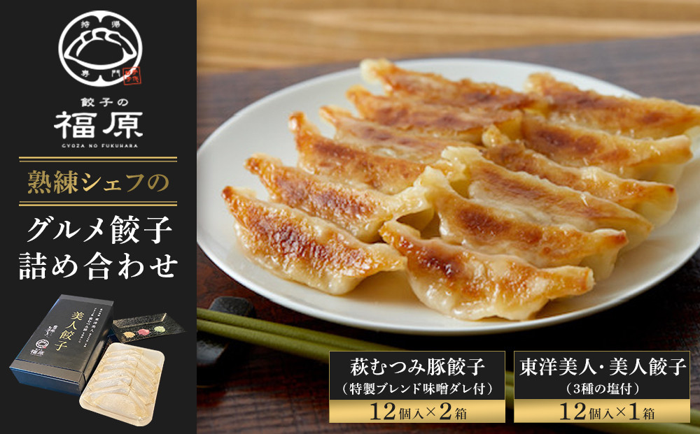 熟練シェフのグルメ餃子詰め合わせ36個（12個×3箱）