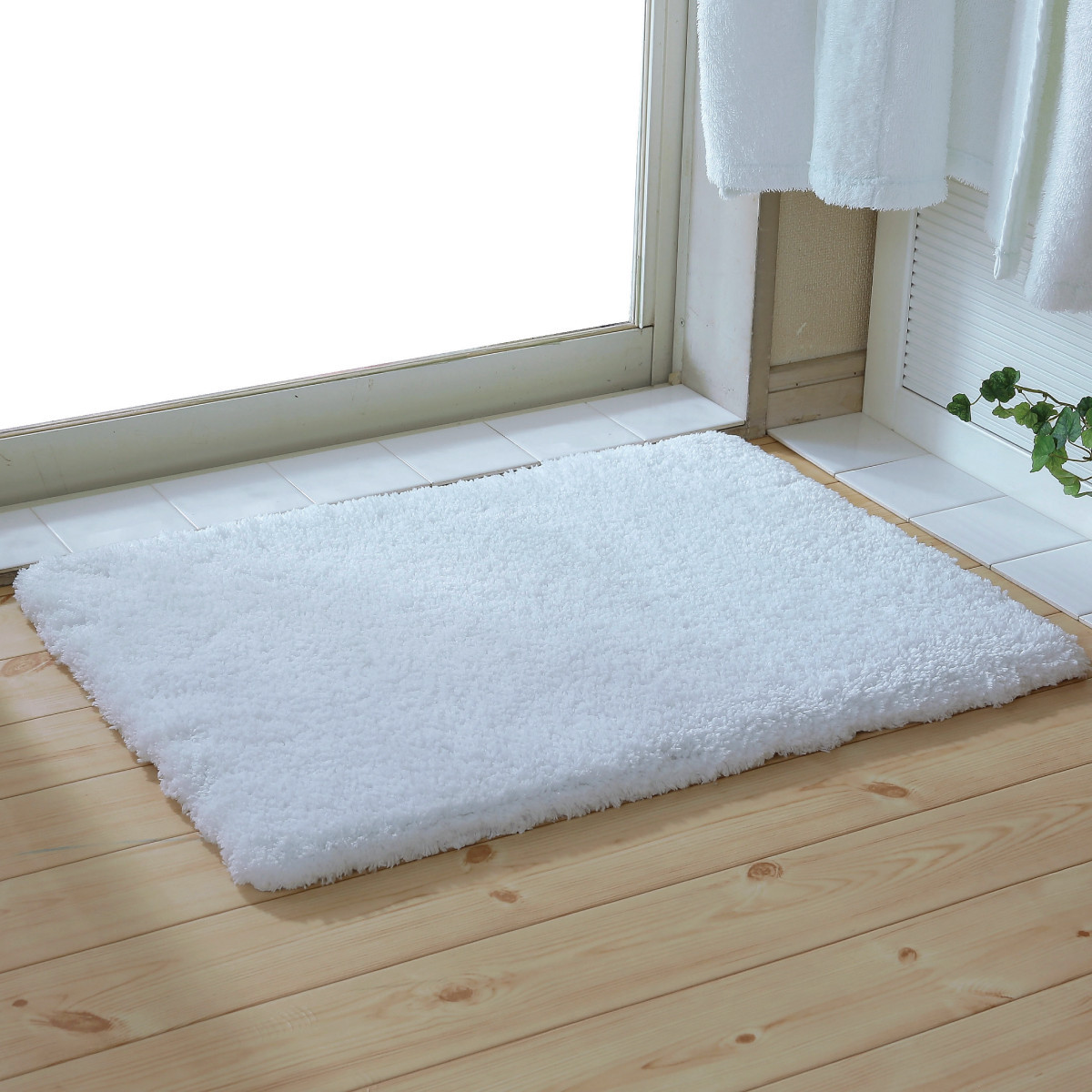 エンジェルステップ&nbsp;バスマット&nbsp;45×60cm&nbsp;ホワイト&nbsp;［hd4］