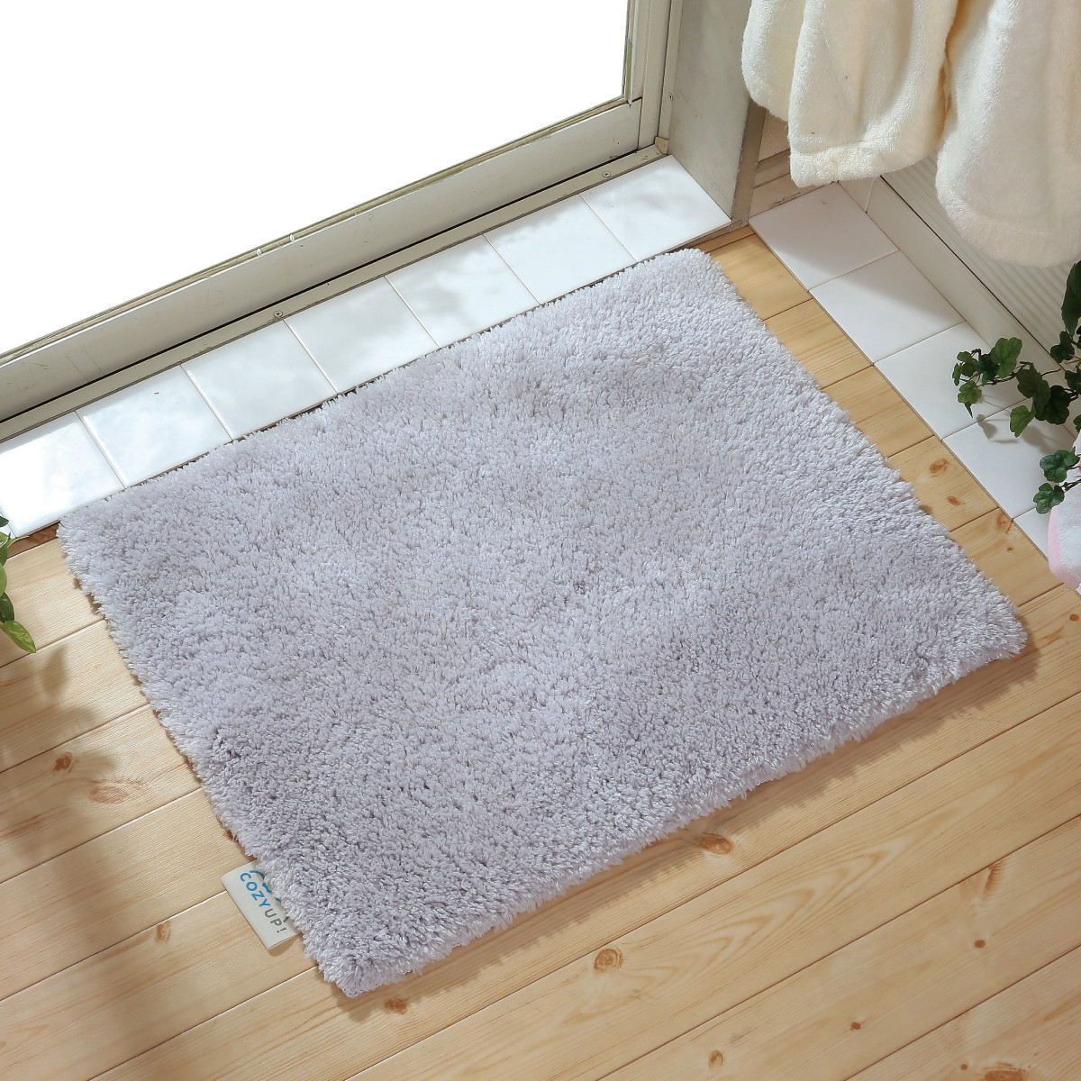 Cozy&nbsp;up!&nbsp;NEO&nbsp;バスマット&nbsp;60×90cm&nbsp;ライトグレー