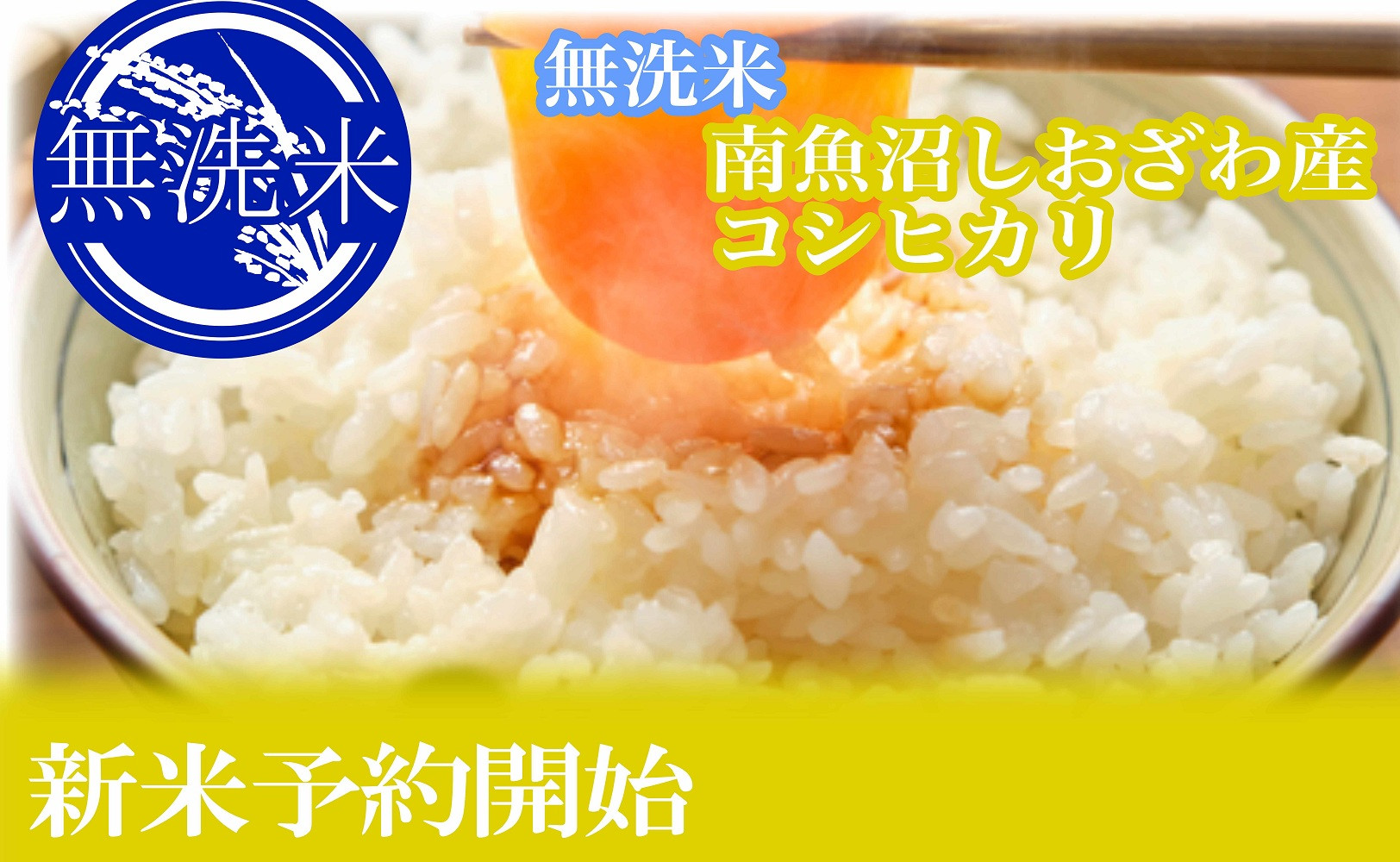 【令和8年産　新米予約】定期便12ヶ月：無洗米5kg●南魚沼しおざわ産コシヒカリ【2026年10月上旬から1ヶ月以内に順次発送予定】