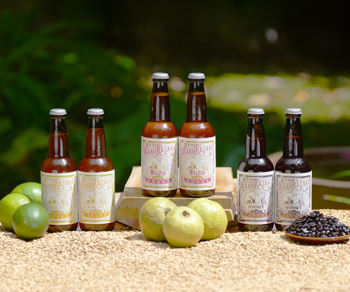 桜坂ブルワリークラフトビール　330ml×6本セット(3種類2本づつ)｜沖縄　那覇市　お酒 さけ 人気 ギフト ビール 地ビール クラフトビール 飲み比べ