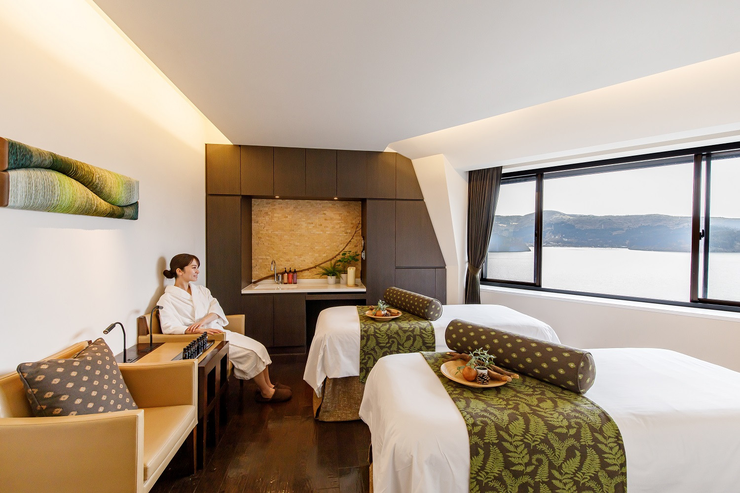 山のホテル スパ ボディ＆ヘッドトリートメント90分