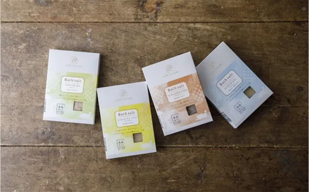 ATTE　KATARU （バスソルトセレクション）4点セット