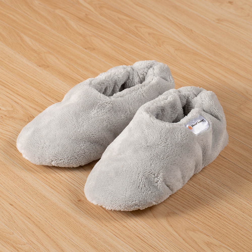 ヒートループ（R）ハイパー&nbsp;ルームシューズ【グレー/S-M】_1143211655_03