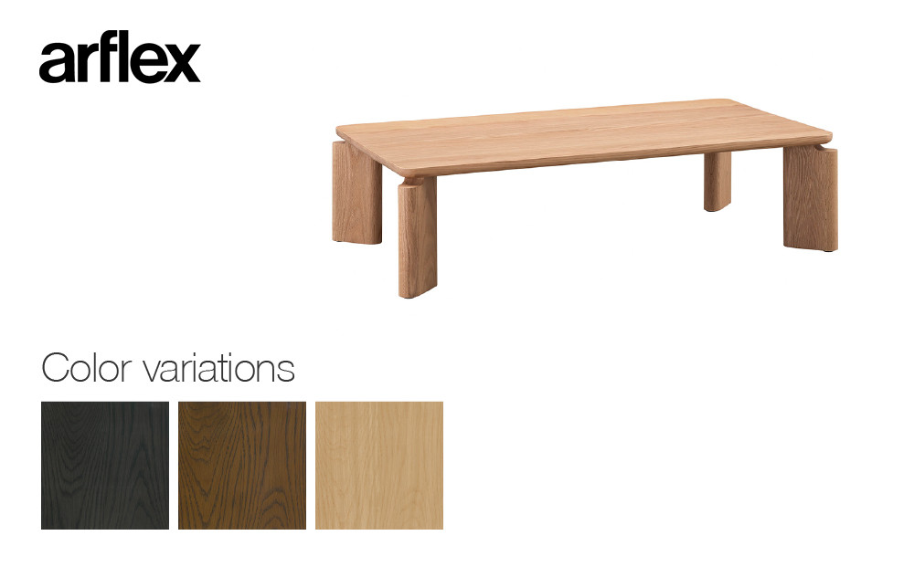 コーヒーテーブル TROCADERO W1300 木目 スーパークリア_05097