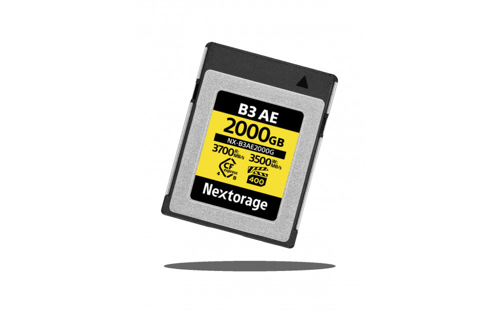 NX-B3AEシリーズ&nbsp;CFexpress4.0対応&nbsp;VPG400&nbsp;CFexpress&nbsp;Type&nbsp;Bメモリーカード&nbsp;2,000GB