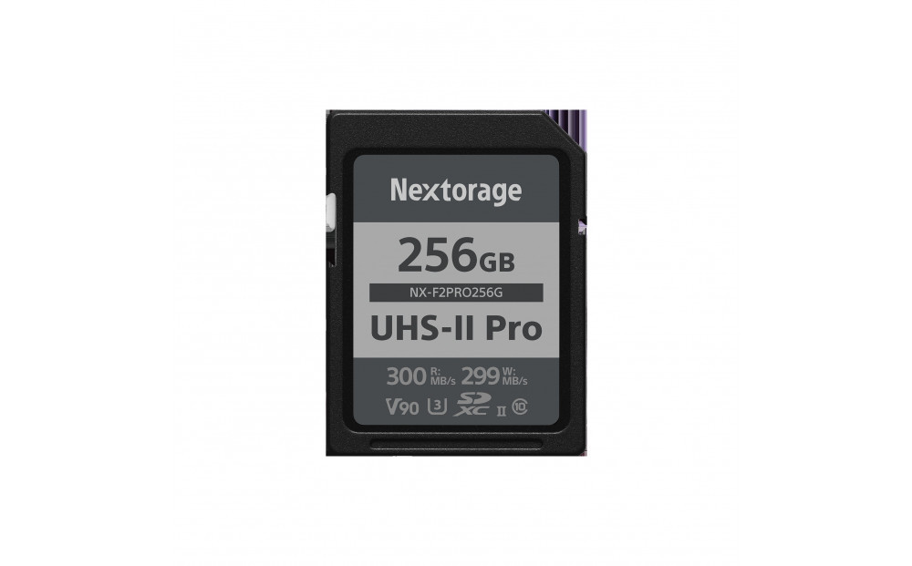 NX-F2PROシリーズ&nbsp;UHS-II対応&nbsp;SDメモリーカード&nbsp;256GB