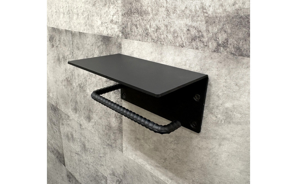 誰でも簡単取り付け！スチール&nbsp;トイレットペーパーホルダーL&nbsp;モダン&nbsp;スタイリッシュ【雑貨&nbsp;日用品&nbsp;人気&nbsp;おすすめ&nbsp;】