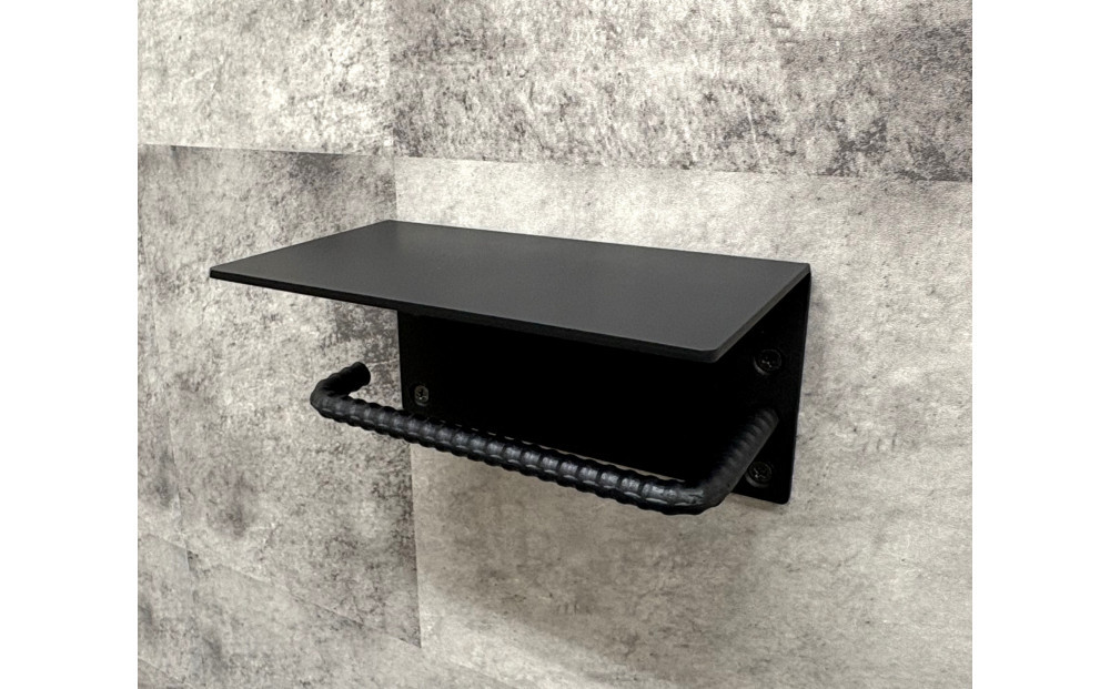 誰でも簡単取り付け！スチール&nbsp;トイレットペーパーホルダーR&nbsp;モダン&nbsp;スタイリッシュ【雑貨&nbsp;日用品&nbsp;人気&nbsp;おすすめ&nbsp;】