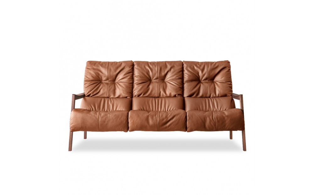 【開梱設置】MARUSHO&nbsp;モルビド&nbsp;本革&nbsp;3人掛けソファ&nbsp;ライトブラウン&nbsp;ハイバック&nbsp;無垢&nbsp;ソファ&nbsp;3P&nbsp;3人掛け&nbsp;ソファー&nbsp;デザイナーズ&nbsp;和モダン&nbsp;牛革&nbsp;天然木&nbsp;レザー&nbsp;日本製&nbsp;大川家具&nbsp;丸庄&nbsp;リビング&nbsp;本革ソファ&nbsp;デザイナーズ&nbsp;おしゃれ