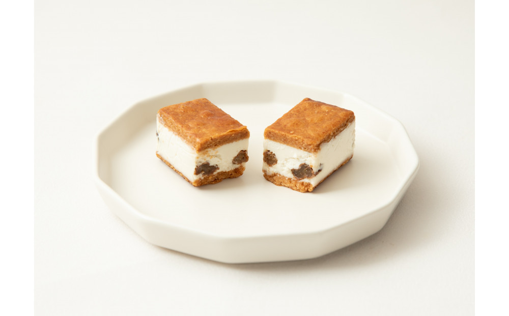 バターを使わないバターサンド「お米のヴィーガンバターサンド(ラムレーズン)」6個入り【グルテンフリー & ヴィーガン】