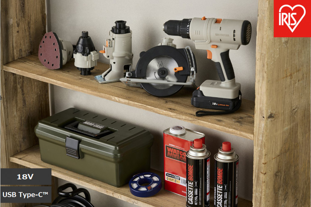 マルチギア&nbsp;３点セット&nbsp;１８Ｖ&nbsp;JM18A3S&nbsp;サンドベージュ