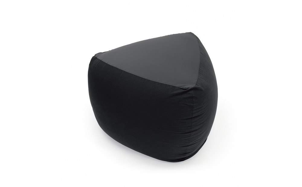 三角フィットソファ ブラック