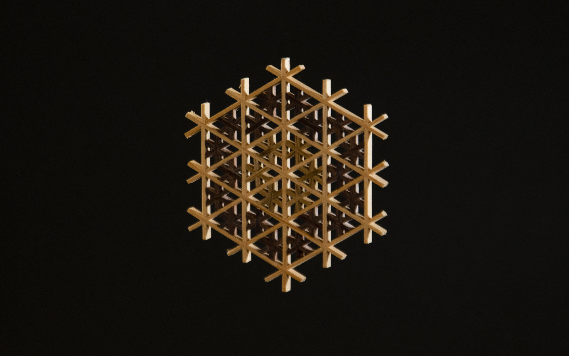 伝統工芸にふれる、組子体験　Bコース（組子コースター）