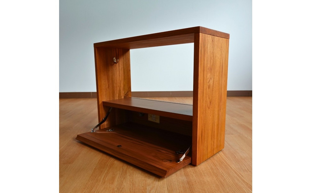 ホワイトオーク】大川家具 無垢材 サイドテーブル -zephyr-ゼファー