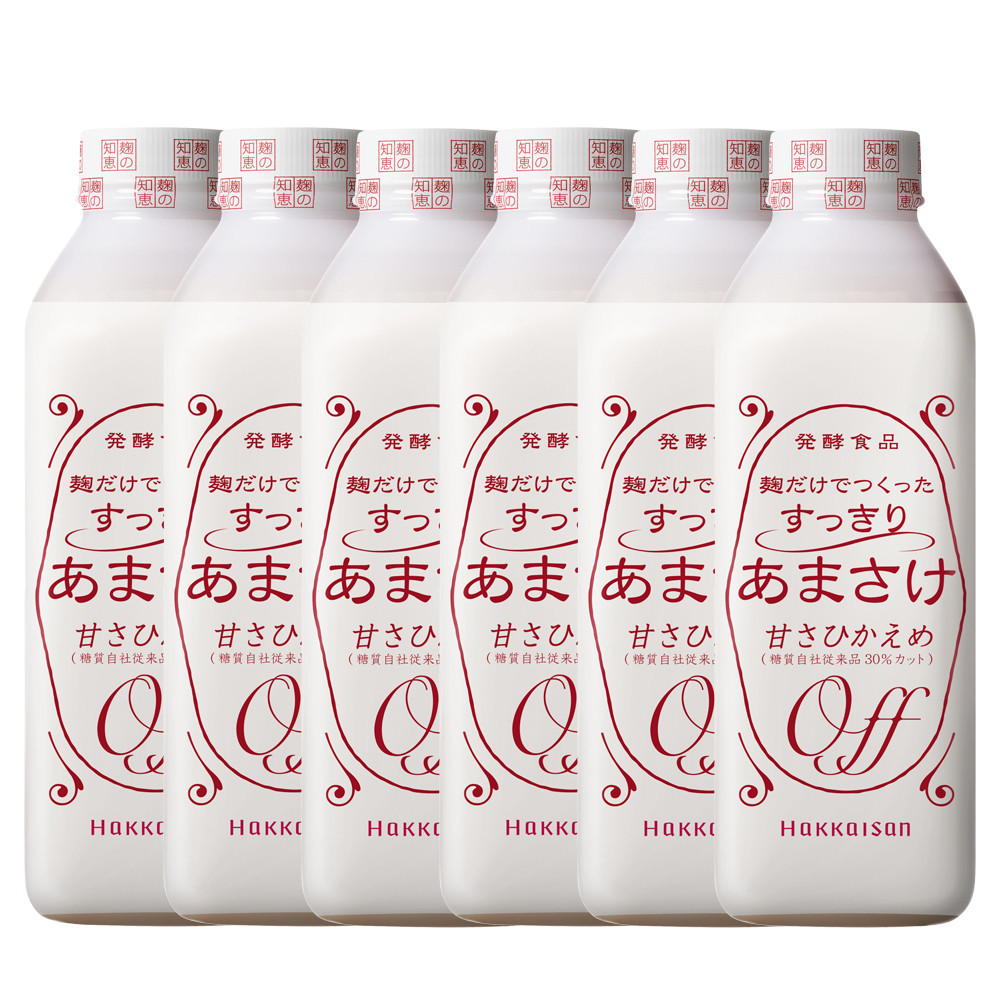 八海山 麹だけでつくったすっきりあまさけ 825g×6本