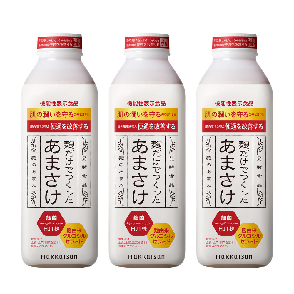 八海山 麹だけでつくったあまさけ 825g×3本