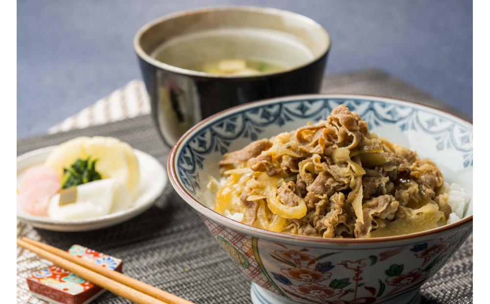 大阪　日本料理寺田　寺田繁監修 お出汁香る国産牛の牛丼135g×5