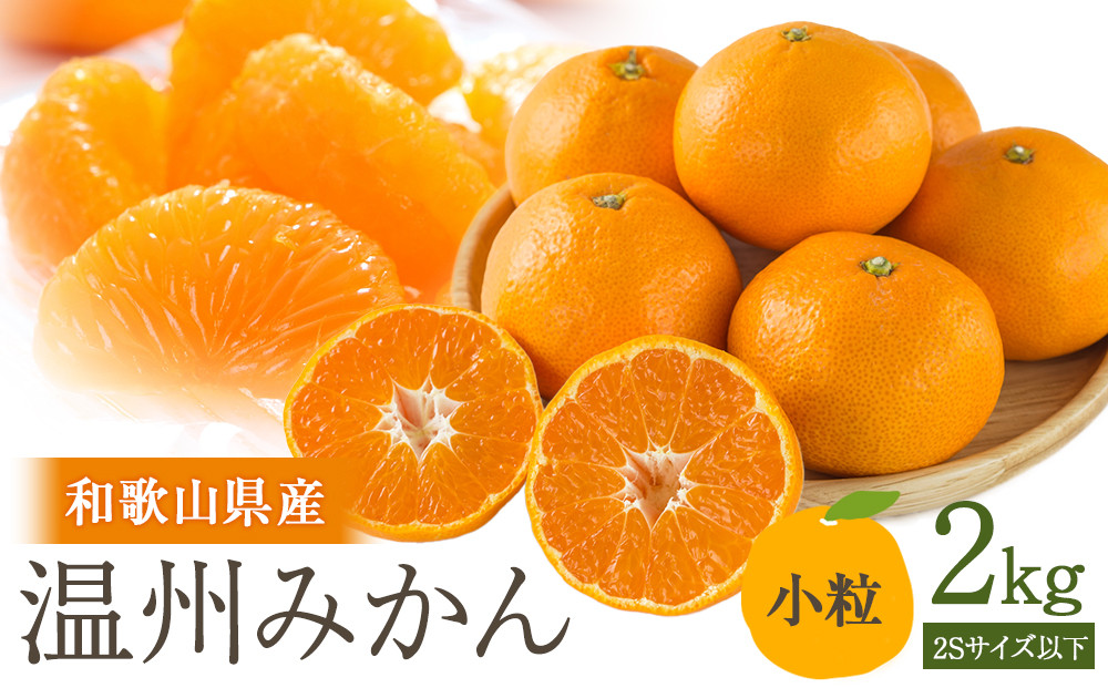 訳あり&nbsp;温州みかん&nbsp;約2kg&nbsp;小粒［2025年11月上旬頃から順次発送予定］