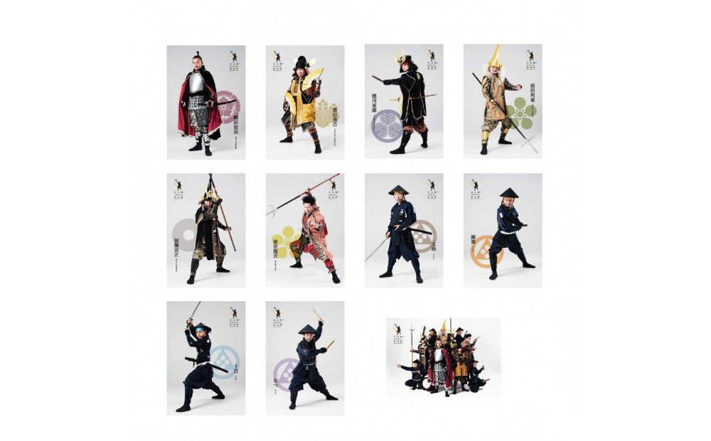 名古屋おもてなし武将隊　ポストカードセット１