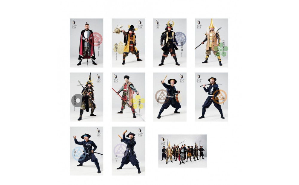 名古屋おもてなし武将隊　ポストカードセット２