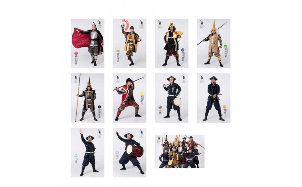 名古屋おもてなし武将隊　ポストカードセット２