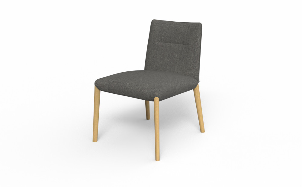 アームレスチェア&nbsp;ELEGA&nbsp;15&nbsp;&nbsp;＜脚＞ナチュラルクリア色&nbsp;HZU-DGY_05122