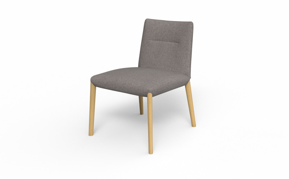 アームレスチェア&nbsp;ELEGA&nbsp;15&nbsp;&nbsp;＜脚＞ナチュラルクリア色&nbsp;HZU-GY_05124