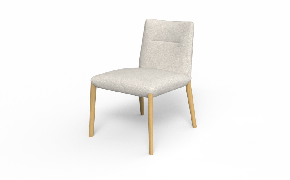 アームレスチェア&nbsp;ELEGA&nbsp;15&nbsp;&nbsp;＜脚＞ナチュラルクリア色&nbsp;HZU-LGY_05126