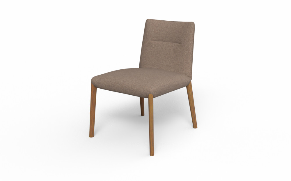 アームレスチェア&nbsp;ELEGA&nbsp;15&nbsp;&nbsp;＜脚＞マロンブラウン色&nbsp;HZU-BN_05129