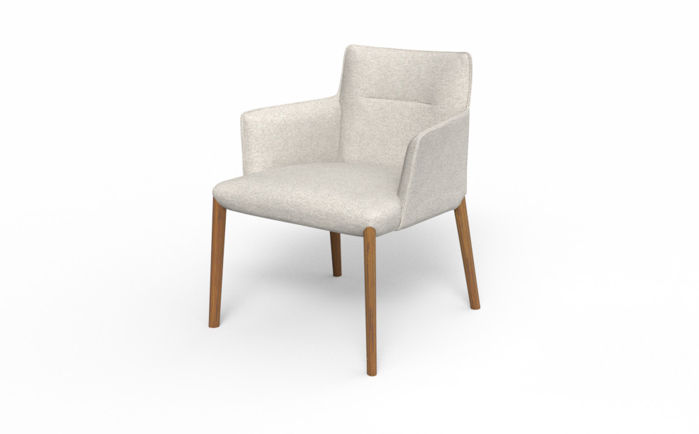 アームチェア&nbsp;ELEGA&nbsp;15&nbsp;&nbsp;＜脚＞マロンブラウン色&nbsp;HZU-LGY_05162