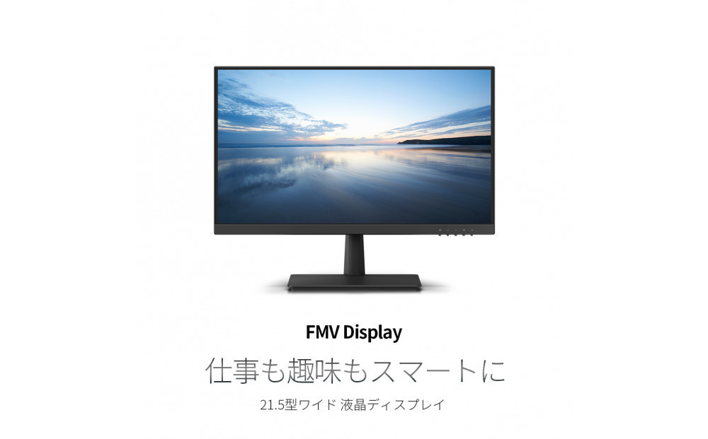 FMV Display　21.5型ワイド ノングレア液晶（WMD22021BT）